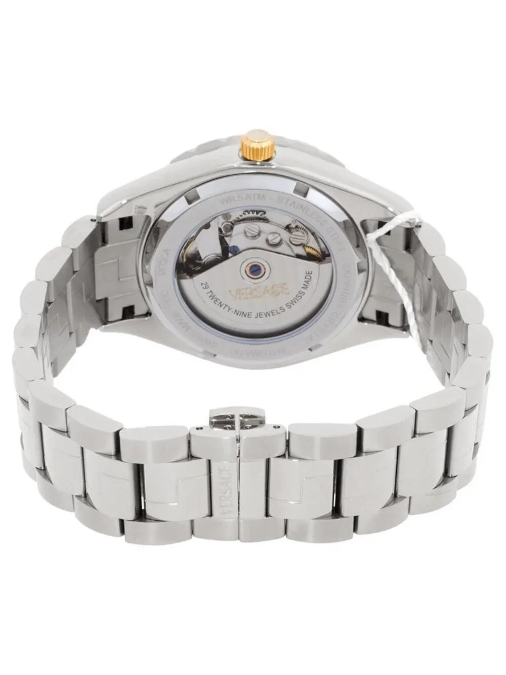 NWT Versace Hellenyium Automatic Blue Dial Men's Watch